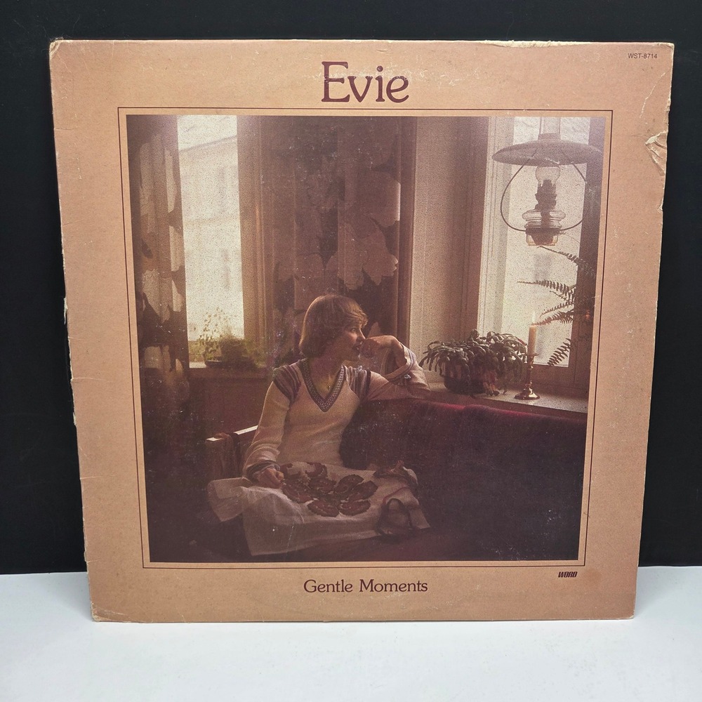Evie Vinyl LP Gentle Moments WST-8714 12" Black Vintage Gospel Christian 1976